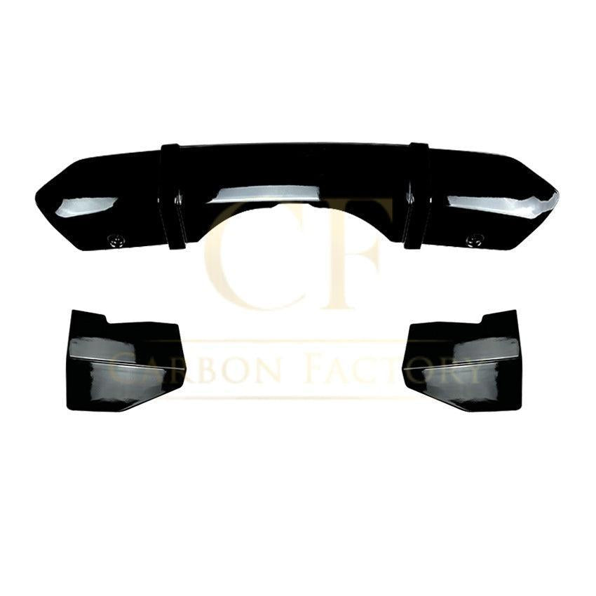 MP Style Gloss Black Rear Diffuser for BMW F15 14-18-Carbon Factory