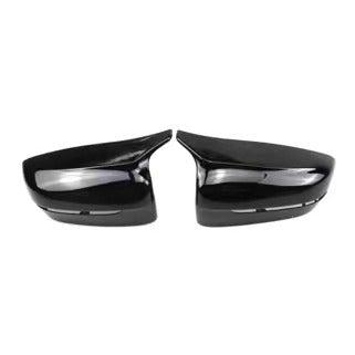 MP Style Gloss Black Replacement Mirror Covers for BMW G20 G21 3 Series 17-23-Carbon Factory