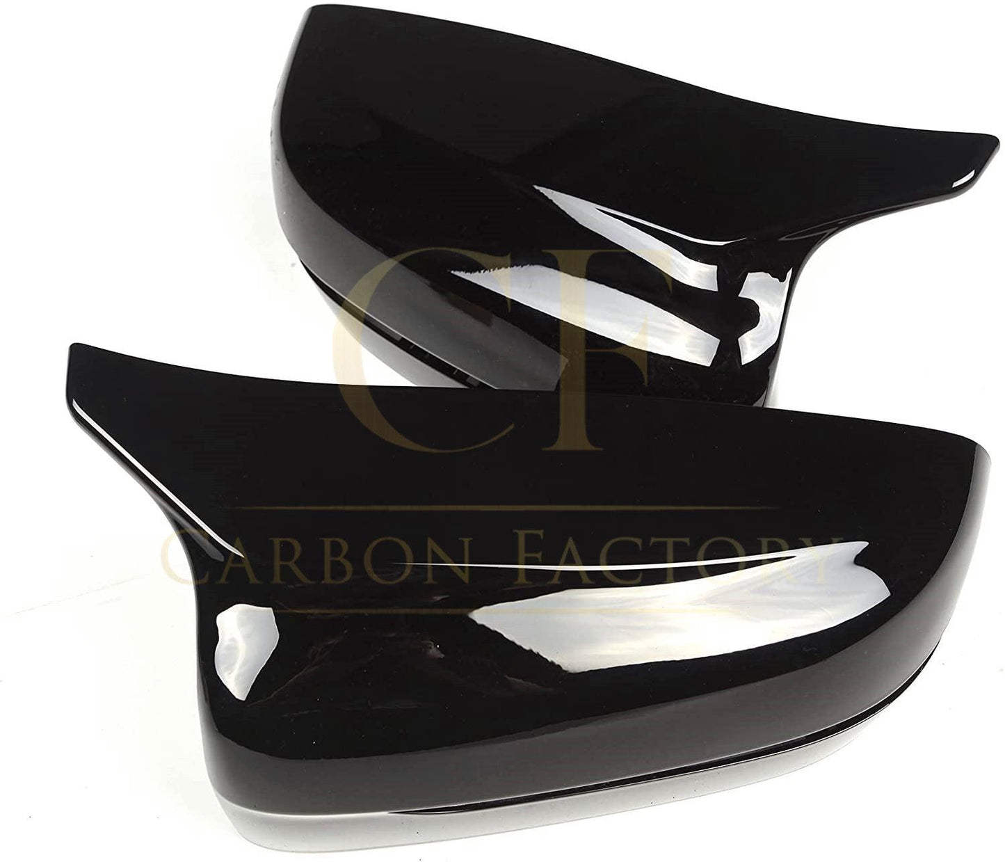 MP Style Gloss Black Replacement Mirror Covers for BMW G22 G23 G26 4 Series i4 20-Present - Carbon Factory