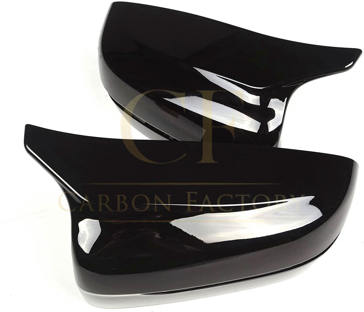 MP Style Gloss Black Replacement Mirror Covers for BMW G22 G23 G26 4 Series i4 20-Present - Carbon Factory