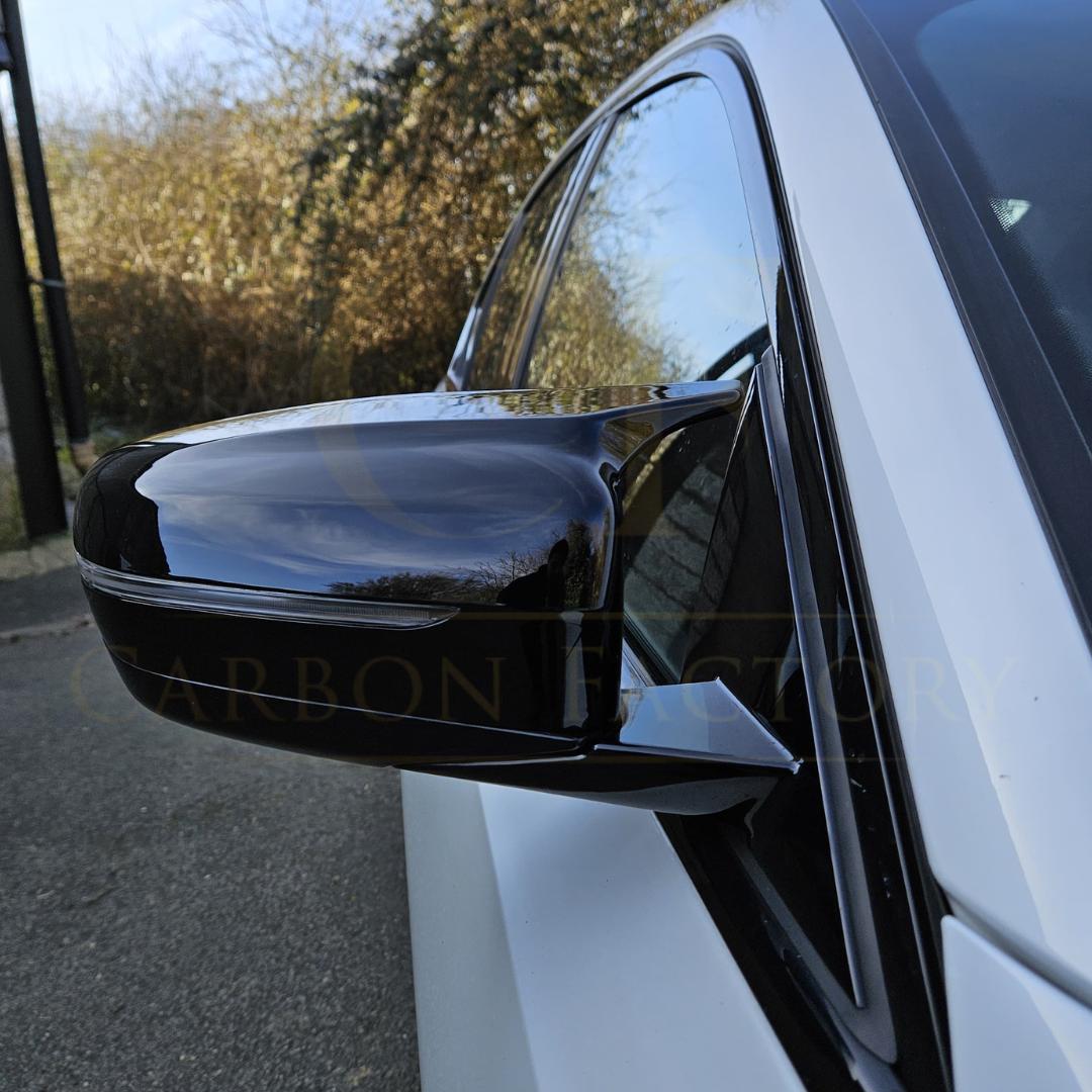 MP Style Gloss Black Replacement Mirror Covers for BMW G30 G31 5 Series 17-23-Carbon Factory