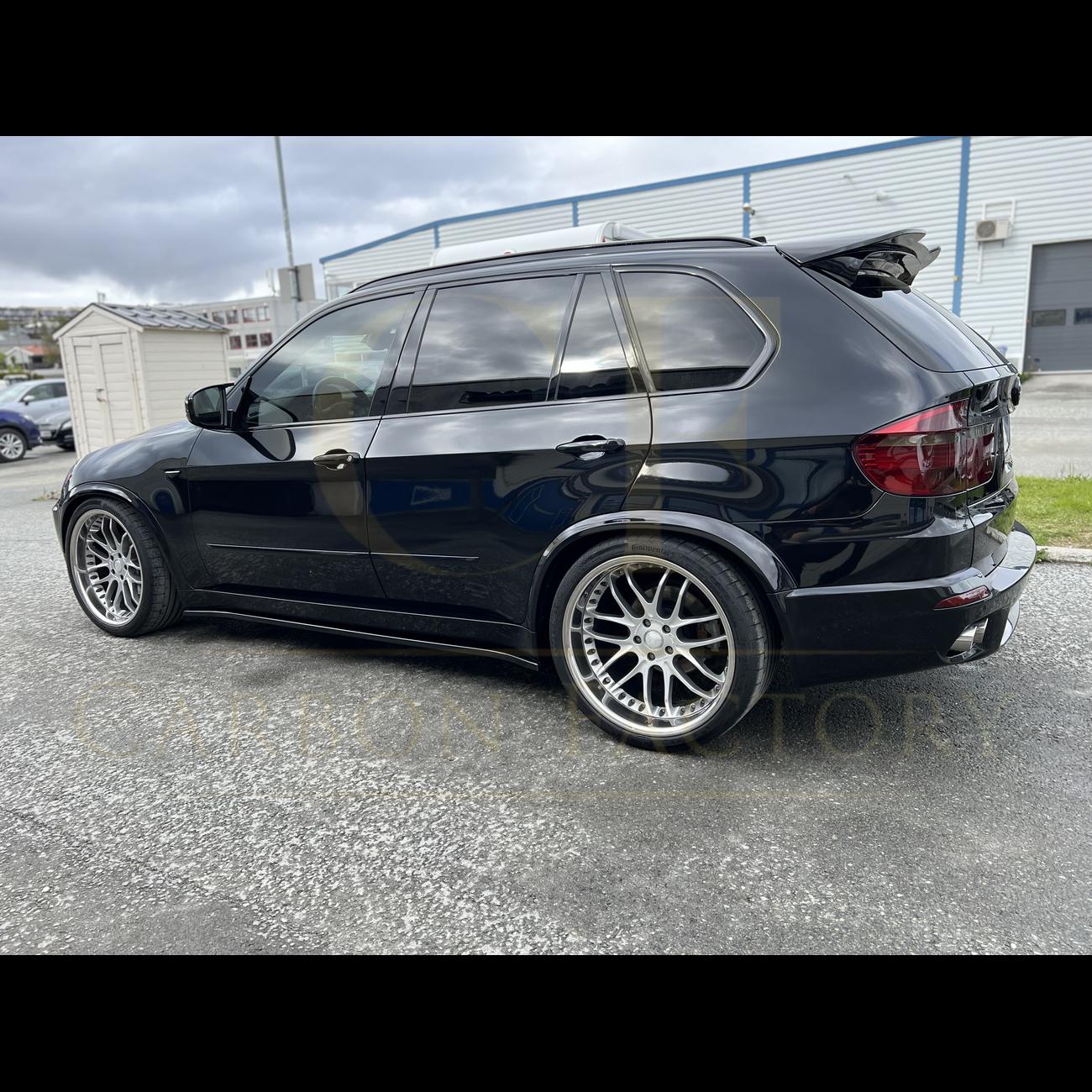 MP Style Gloss Black Roof Spoiler for BMW E70 X5 08-14-Carbon Factory