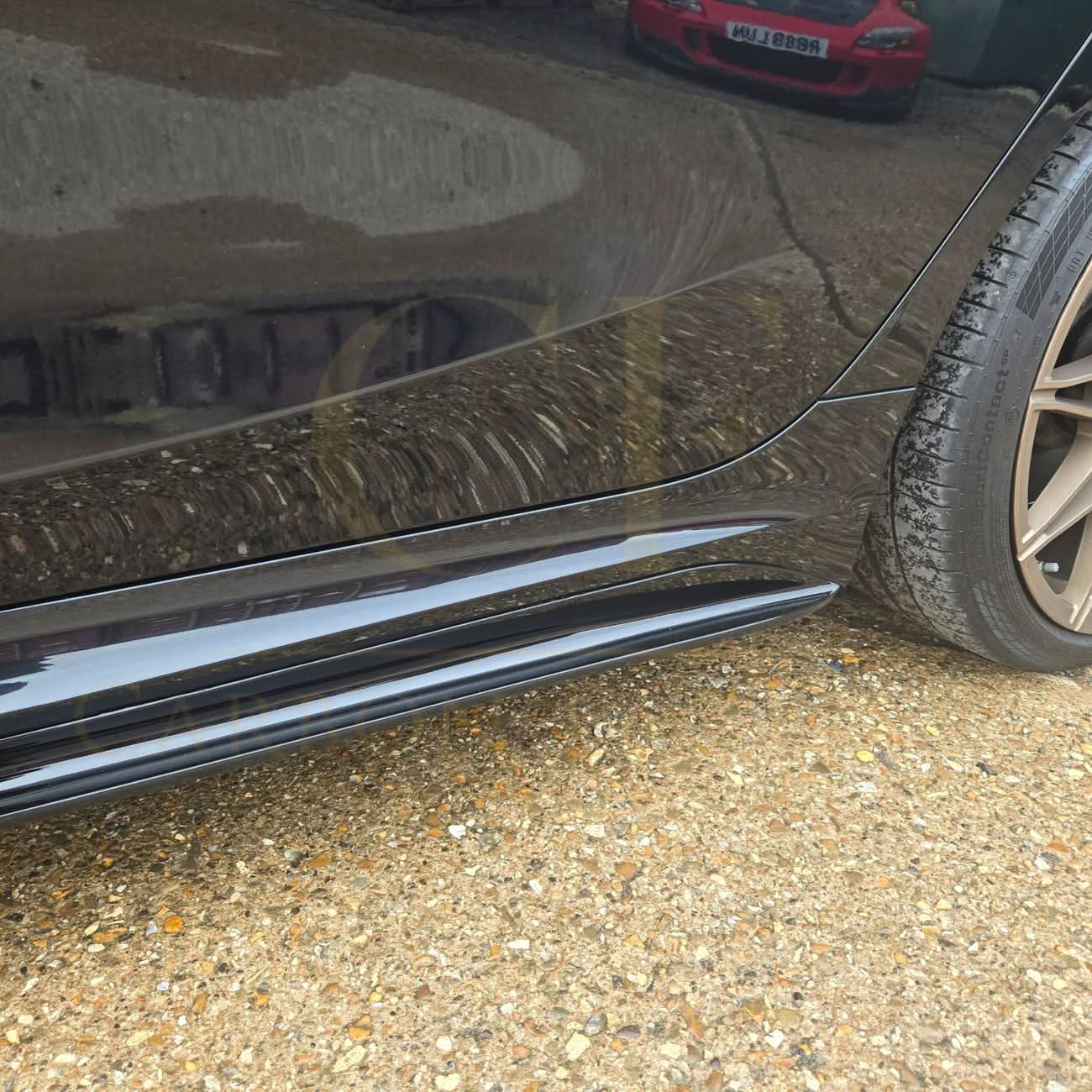 MP Style Gloss Black Side Skirts for BMW 3 Series G20 19-Present - Carbon Factory