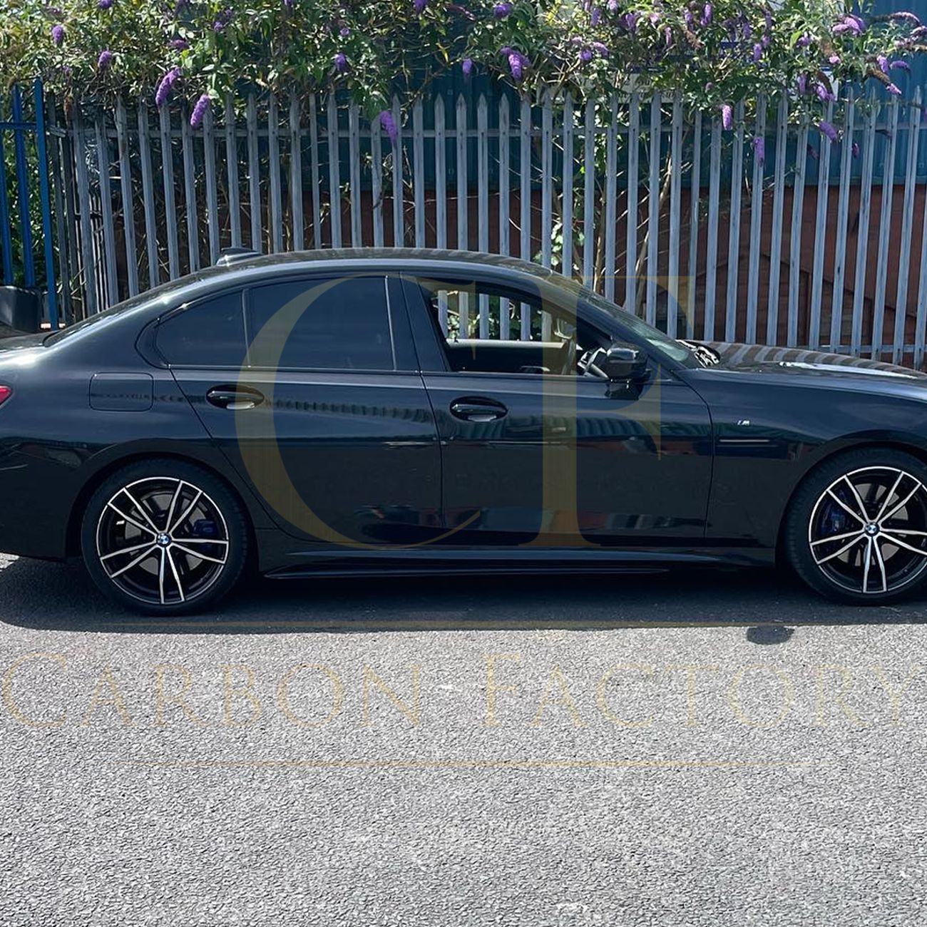 MP Style Gloss Black Side Skirts for BMW 3 Series G20 19-Present - Carbon Factory