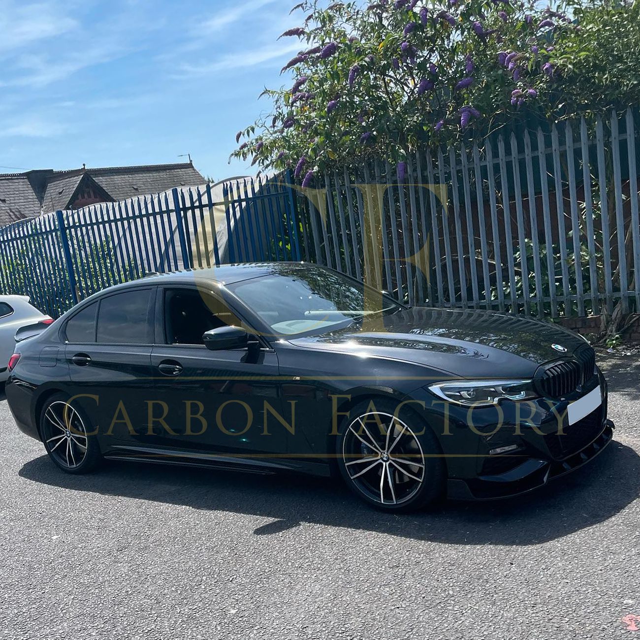 MP Style Gloss Black Side Skirts for BMW 3 Series G20 19-Present - Carbon Factory