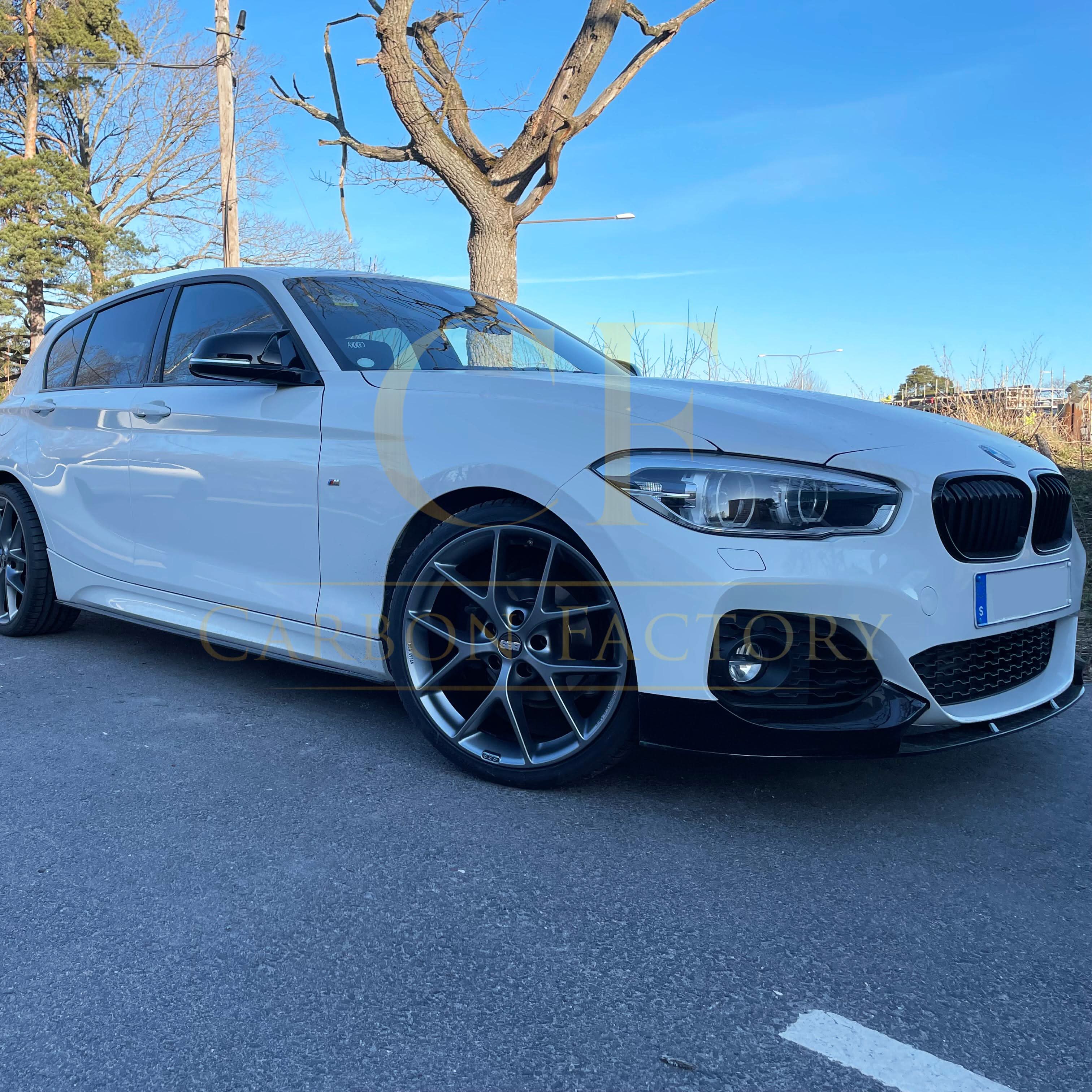 MP Style Gloss Black Side Skirts for BMW F20 1 Series 12-19 - Carbon Factory