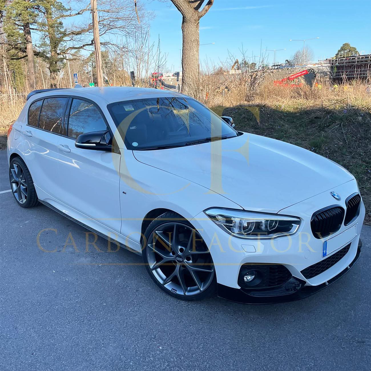 MP Style Gloss Black Side Skirts for BMW F20 1 Series 12-19 - Carbon Factory