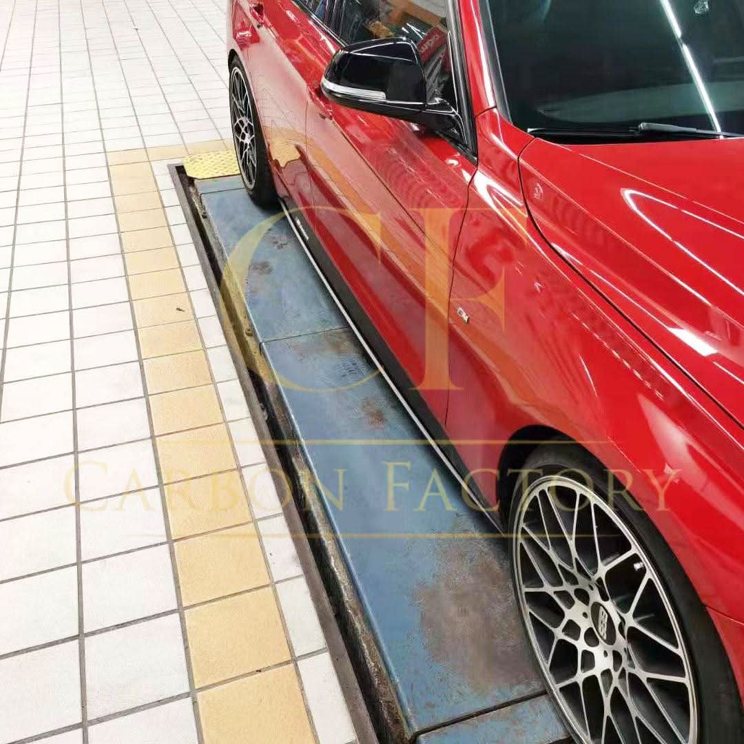 MP Style Gloss Black Side Skirts for BMW F30 F31 3 Series 12-19 - Carbon Factory