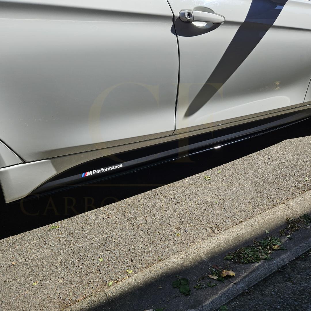 MP Style Gloss Black Side Skirts for BMW F30 F31 3 Series 12-19-Carbon Factory