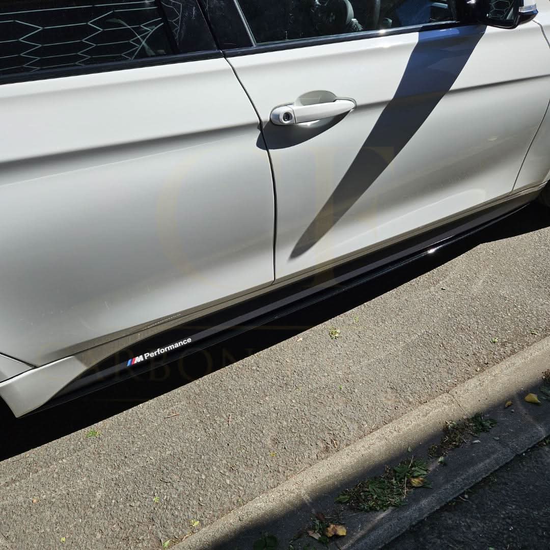 MP Style Gloss Black Side Skirts for BMW F30 F31 3 Series 12-19 - Carbon Factory