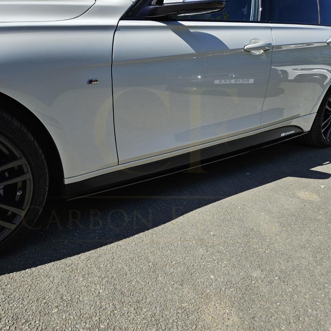 MP Style Gloss Black Side Skirts for BMW F30 F31 3 Series 12-19-Carbon Factory