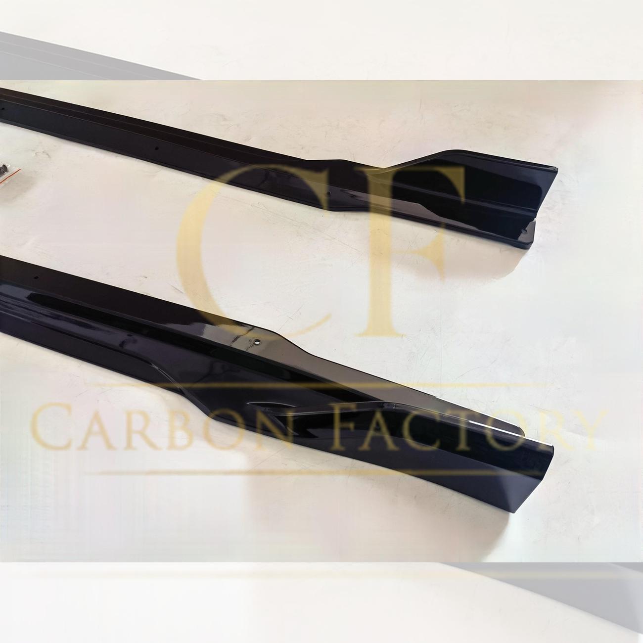 MP Style Gloss Black Side Skirts for BMW G01 X3 G02 X4 18-24-Carbon Factory