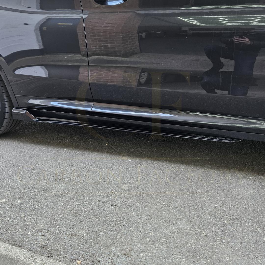 MP Style Gloss Black Side Skirts for BMW G01 X3 G02 X4 18-24-Carbon Factory