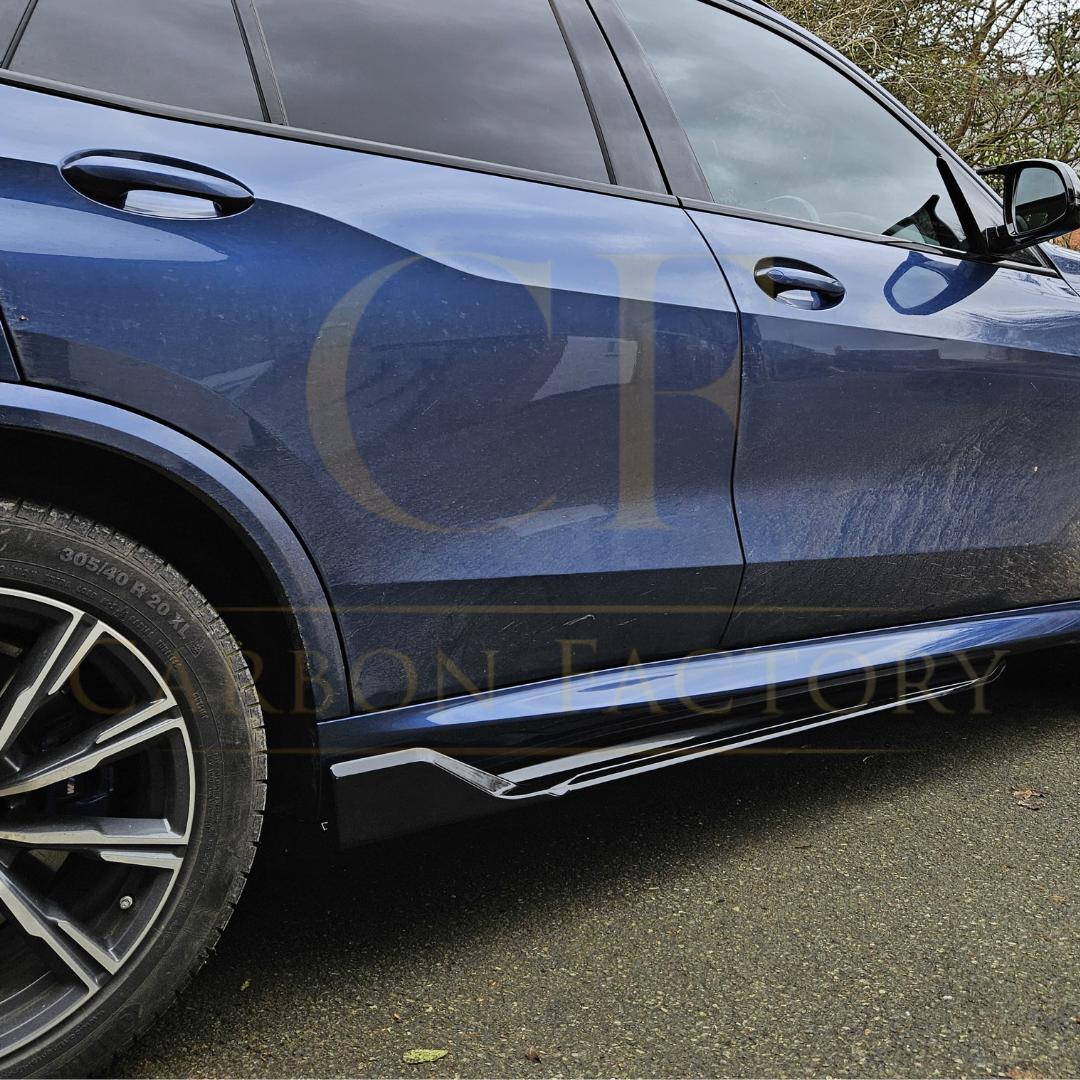 MP Style Gloss Black Side Skirts for BMW G05 X5 F95 X5M 19-22-Carbon Factory