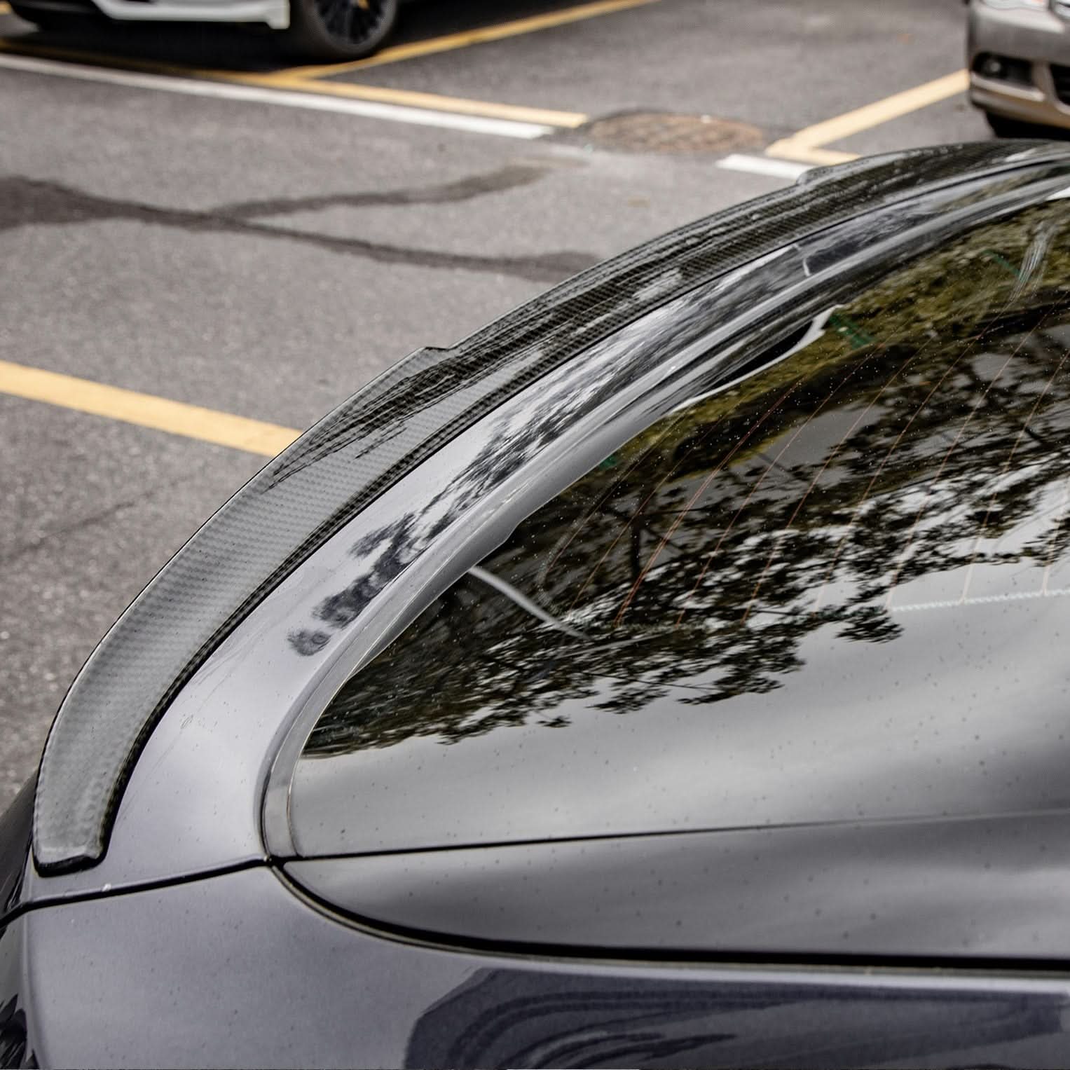 MP Style Pre-Preg Carbon Fibre Boot Spoiler for BMW G06 X6 X6M 20-Present - Carbon Factory