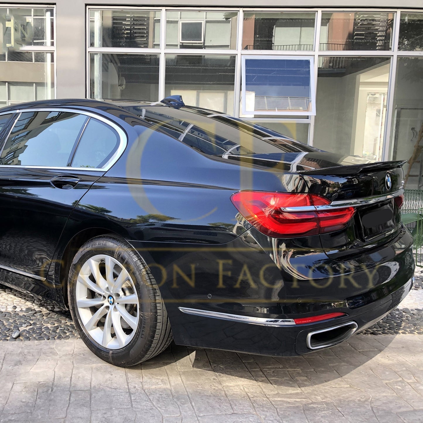 MP Style Pre-Preg Carbon Fibre Boot Spoiler for BMW G11 G12 7 Series 15-23 - Carbon Factory
