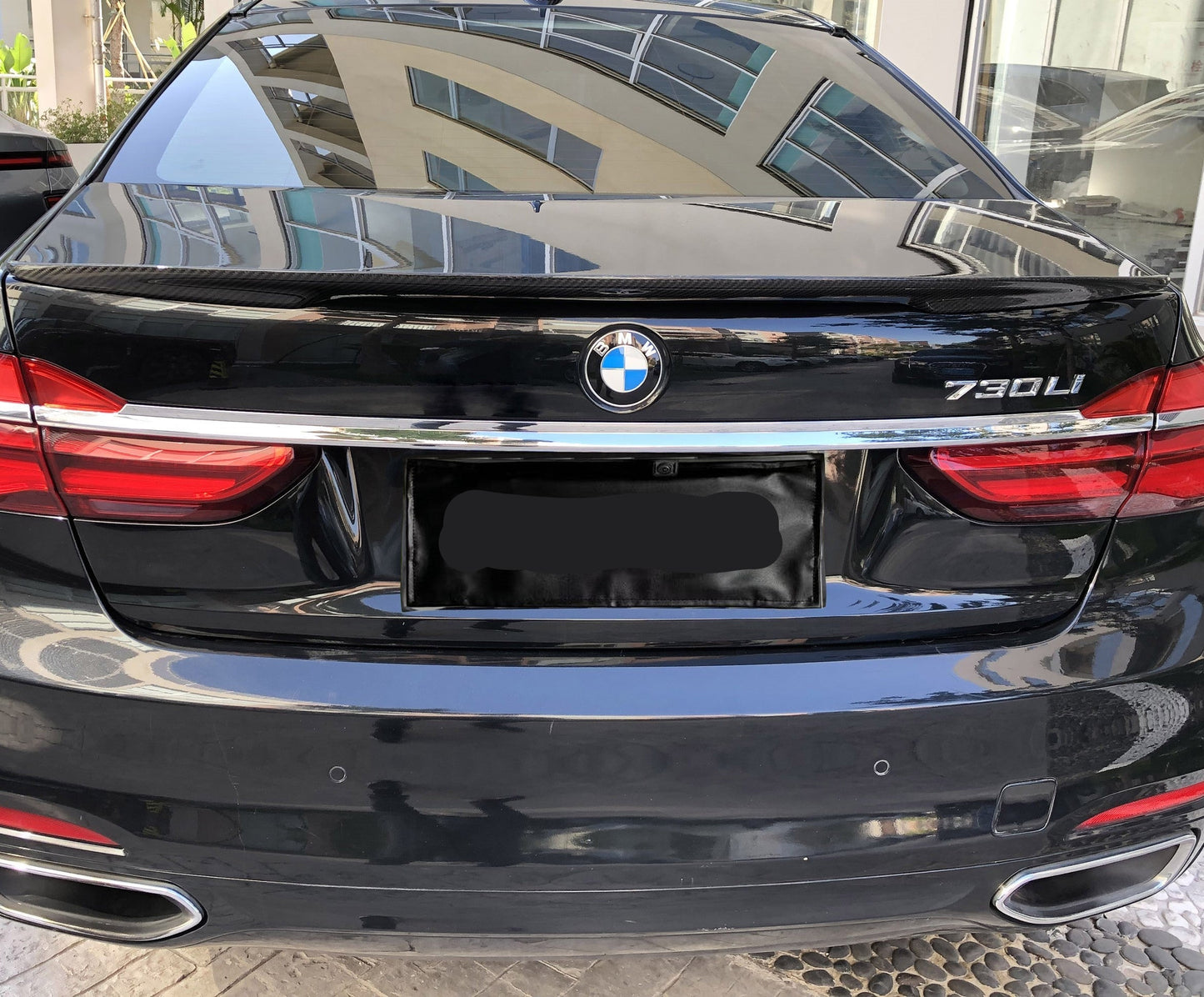 MP Style Pre-Preg Carbon Fibre Boot Spoiler for BMW G11 G12 7 Series 15-23 - Carbon Factory