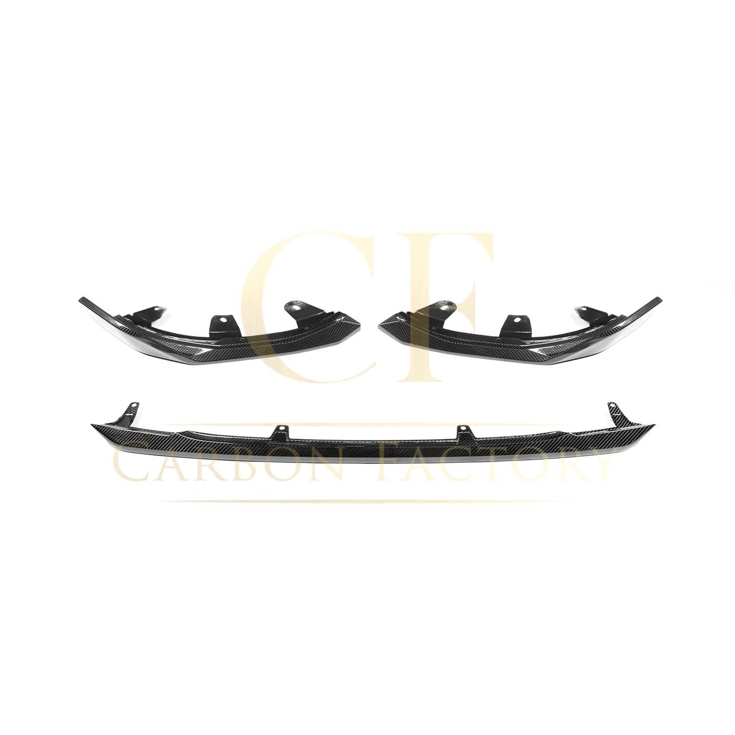 MP Style Pre-Preg Carbon Fibre Front Splitter for BMW 2 Series G42 Coupe 21-Present - Carbon Factory