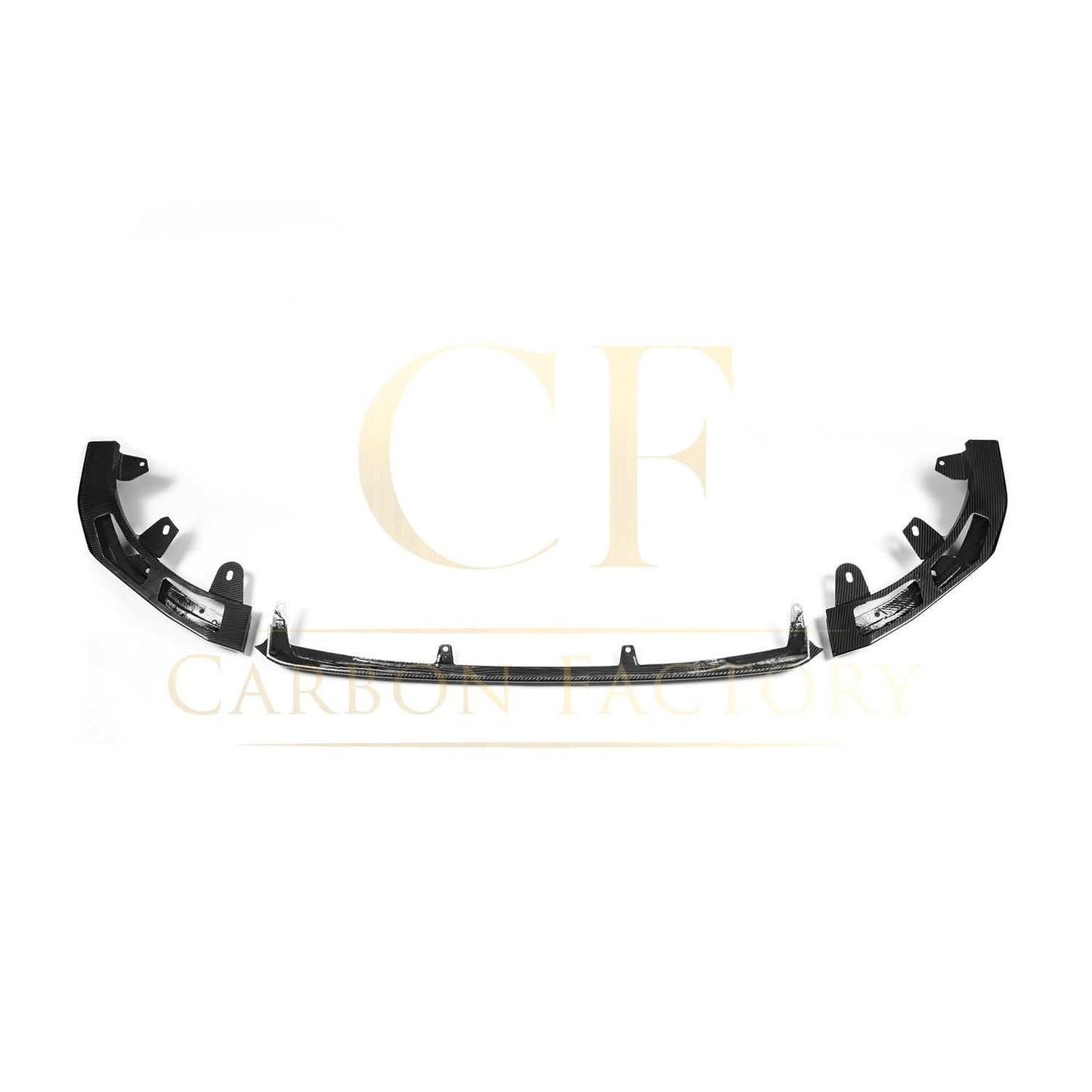 MP Style Pre-Preg Carbon Fibre Front Splitter for BMW 2 Series G42 Coupe 21-Present - Carbon Factory