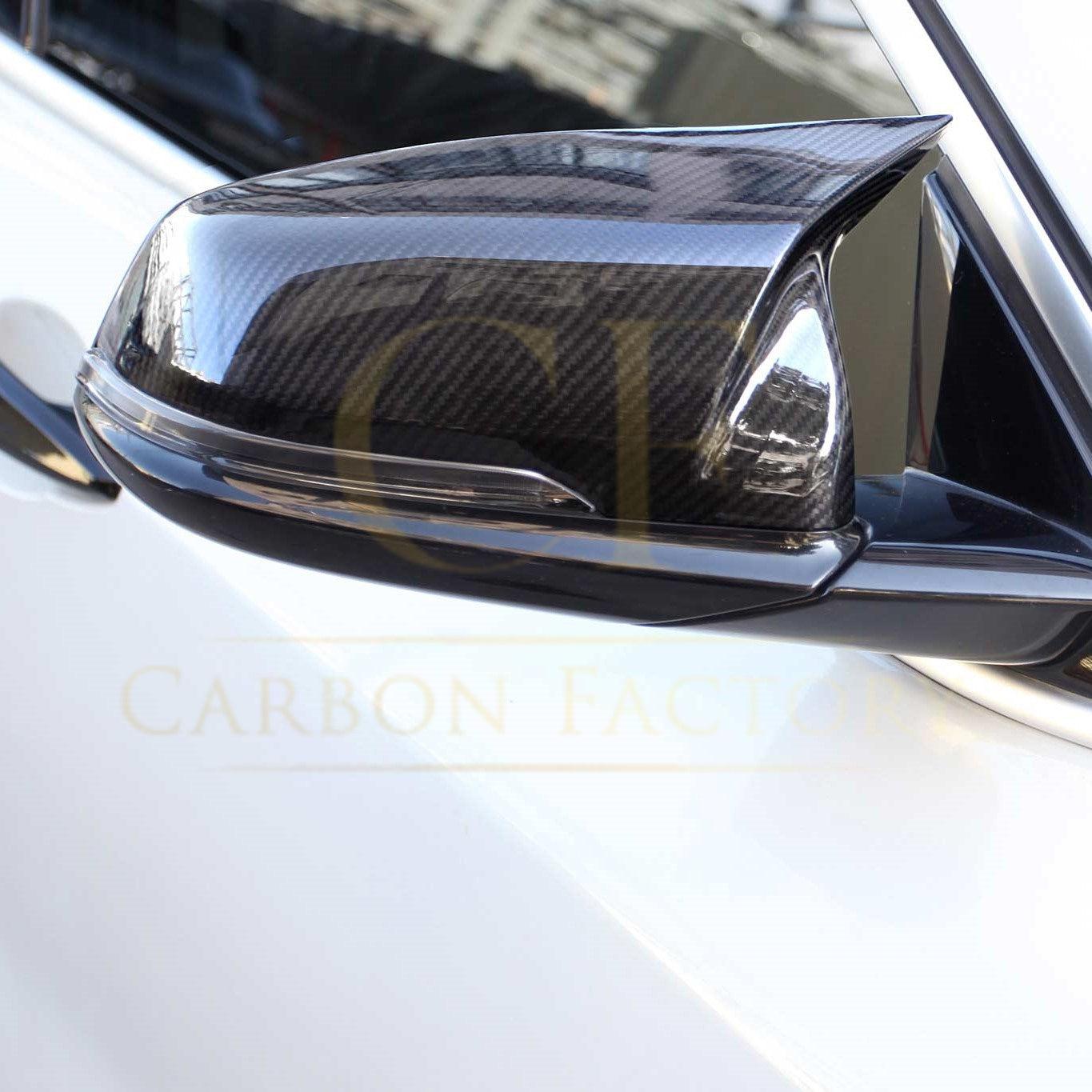 MP Style Pre-Preg Carbon Fibre Replacement Mirror Covers for BMW F39 X2 19-24-Carbon Factory