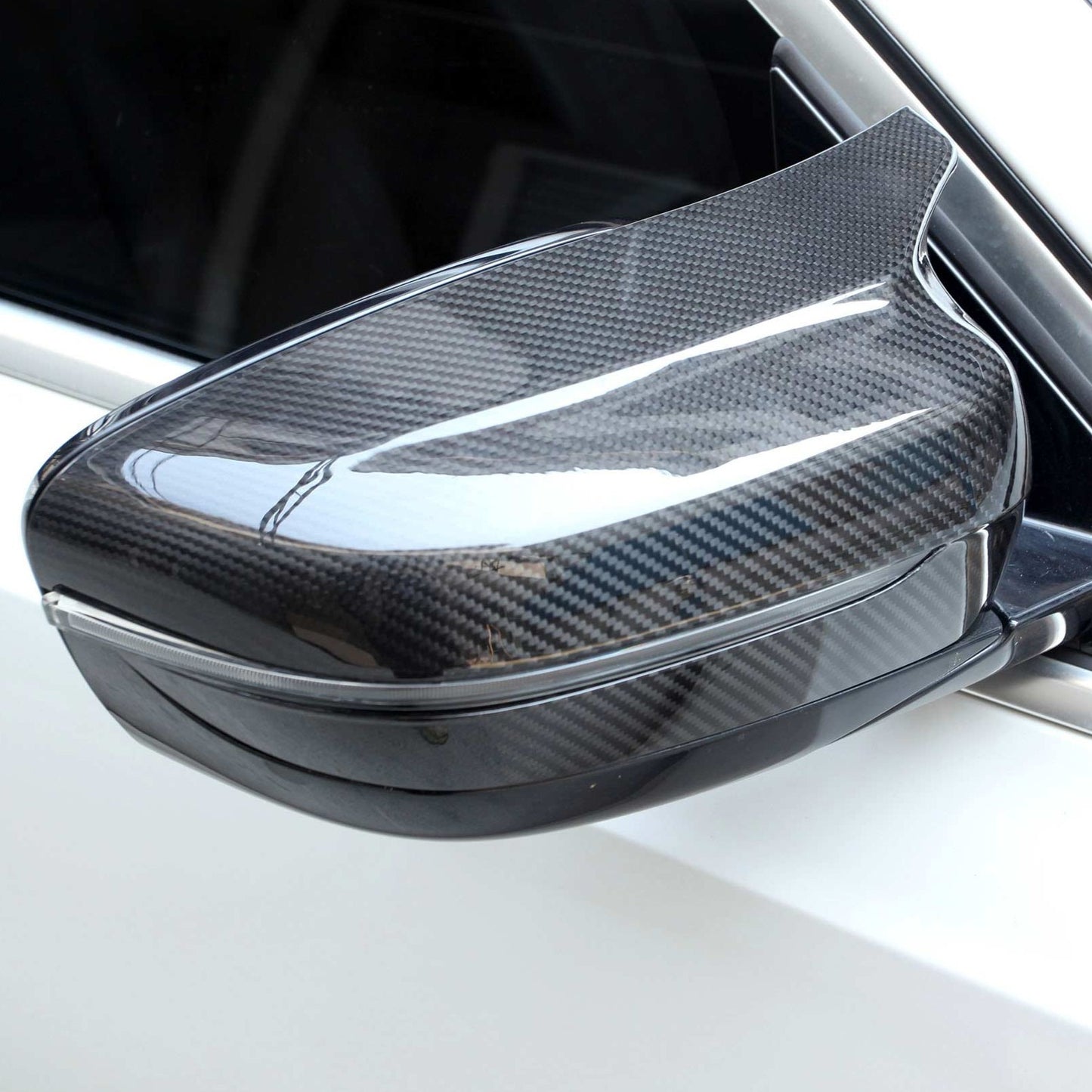 MP Style Pre-Preg Carbon Fibre Replacement Mirror Covers for BMW G20 G21 3 Series 20-25-Carbon Factory