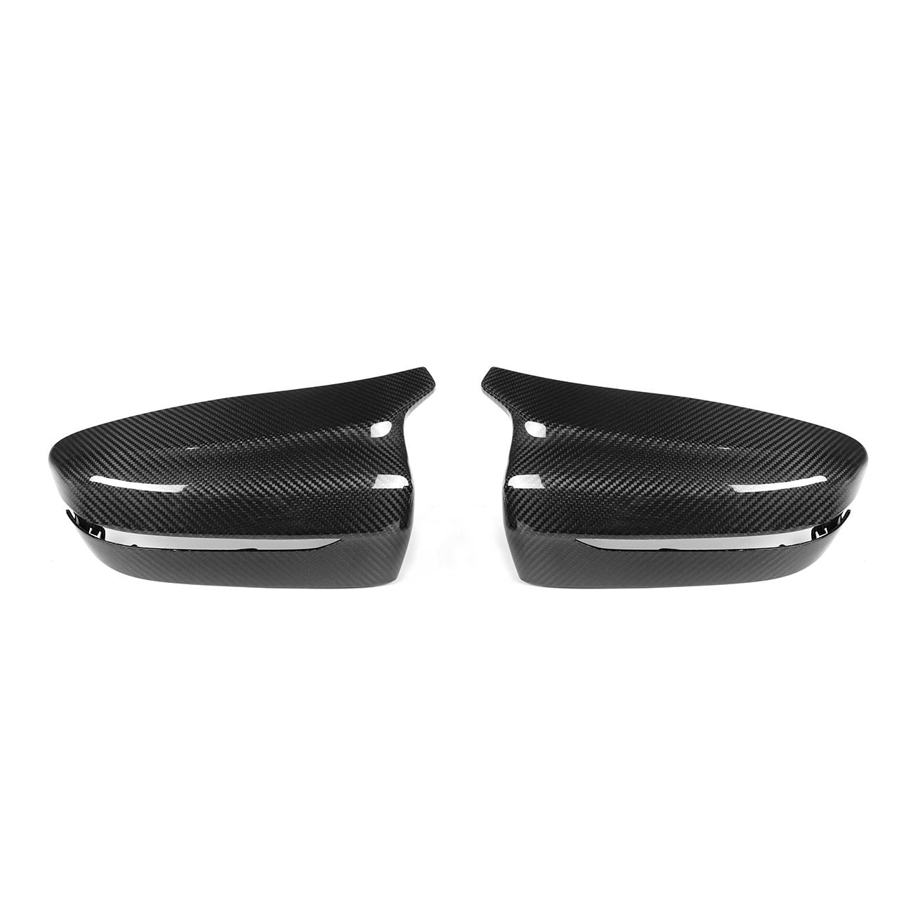 MP Style Pre-Preg Carbon Fibre Replacement Mirror Covers for BMW G30 G31 5 Series 15-22-Carbon Factory