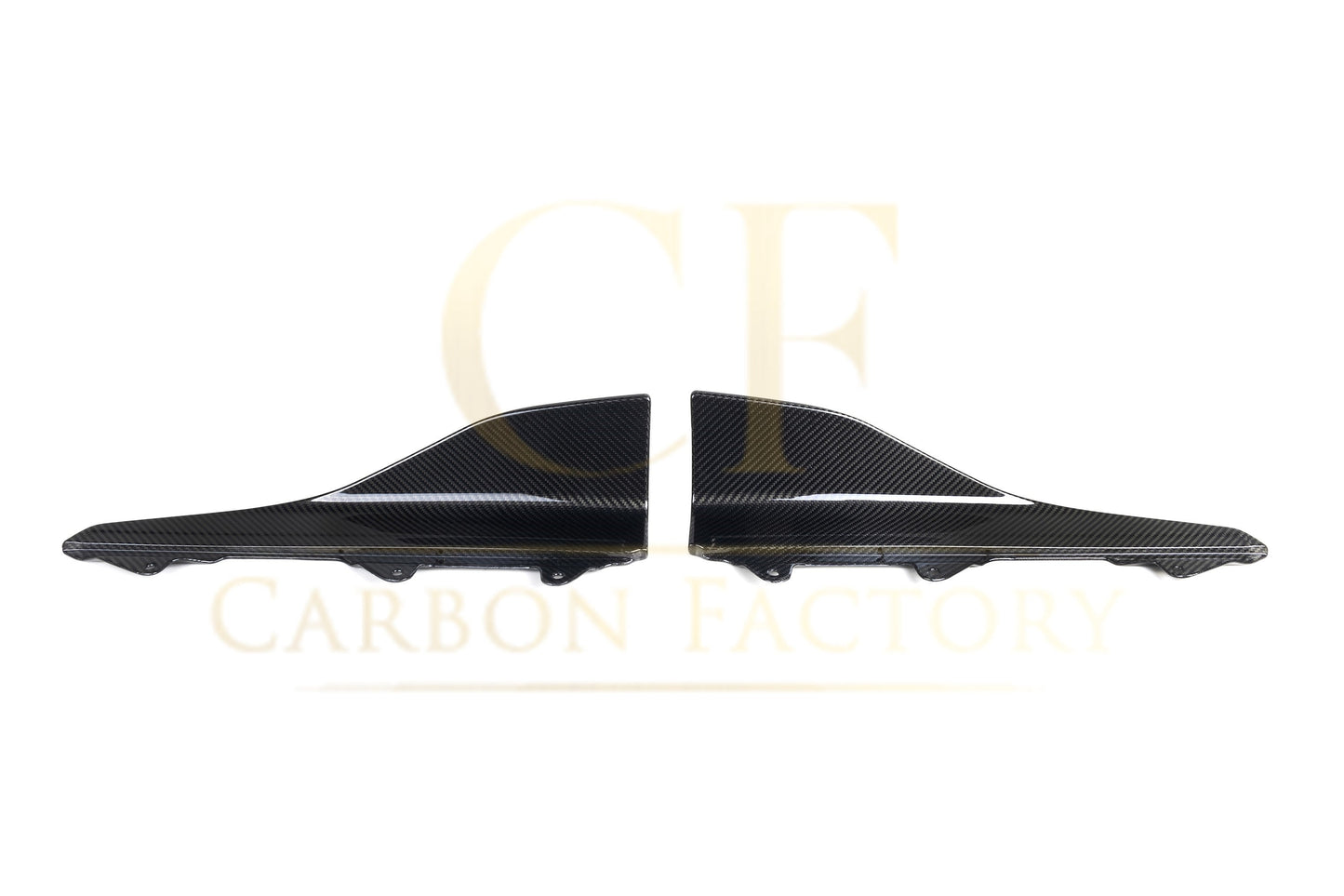 MP Style Pre-Preg Carbon Fibre Side Skirts for BMW F22 2 Series F87 M2 16-21-Carbon Factory