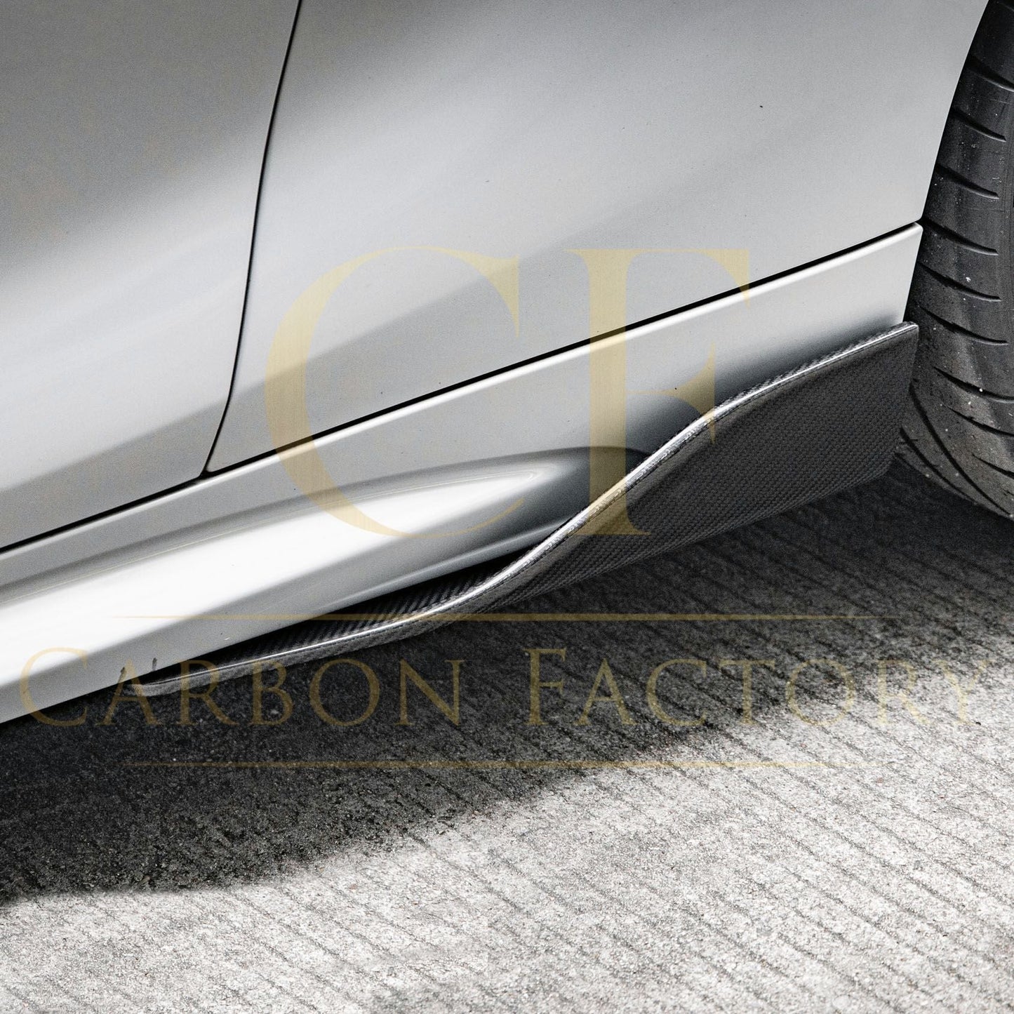 MP Style Pre-Preg Carbon Fibre Side Skirts for BMW F22 2 Series F87 M2 16-21-Carbon Factory