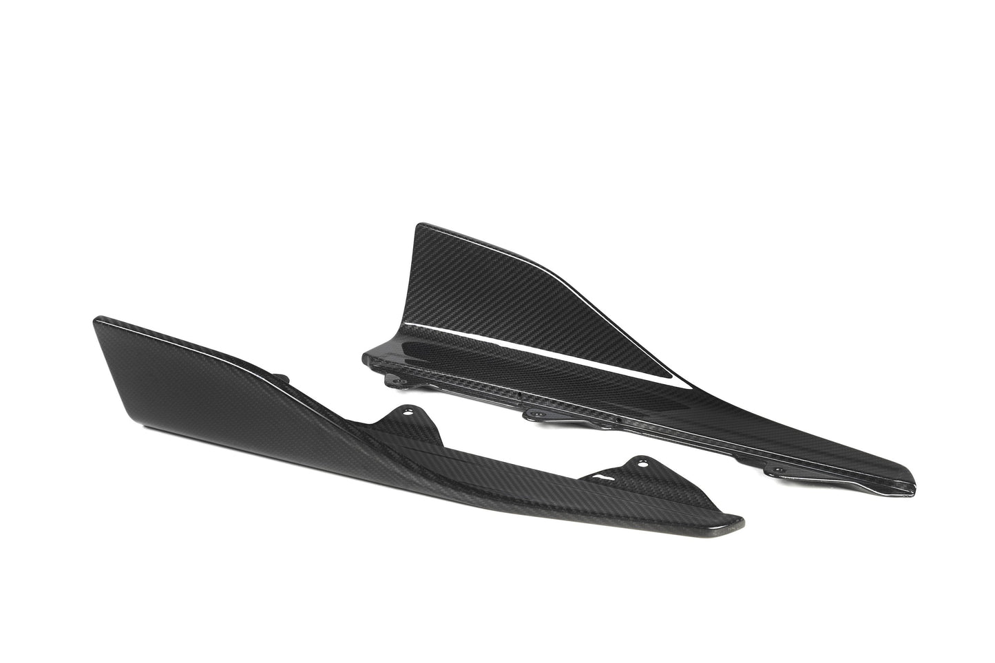 MP Style Pre-Preg Carbon Fibre Side Skirts for BMW F22 2 Series F87 M2 16-21-Carbon Factory