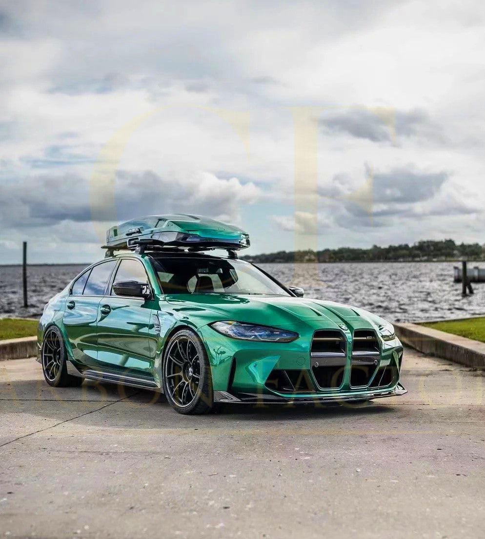 MP Style Pre-Preg Carbon Fibre Side Skirts for BMW G80 M3 21-Present-Carbon Factory