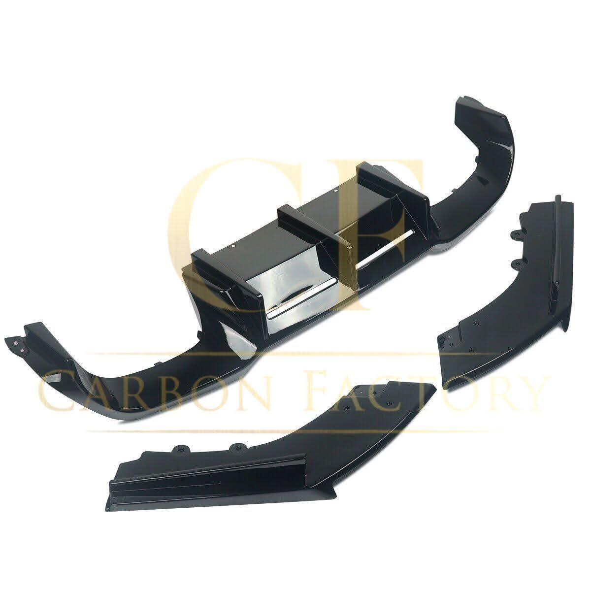 MTC Style Gloss Black Rear Diffuser for BMW F87 M2 14-20 - Carbon Factory