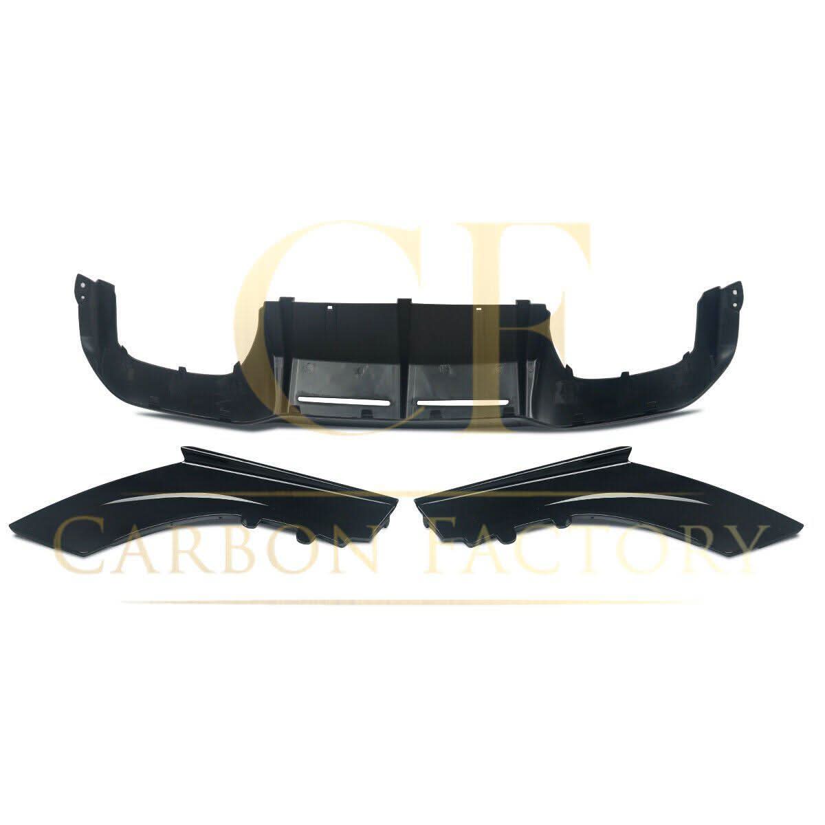 MTC Style Gloss Black Rear Diffuser for BMW F87 M2 14-20 - Carbon Factory