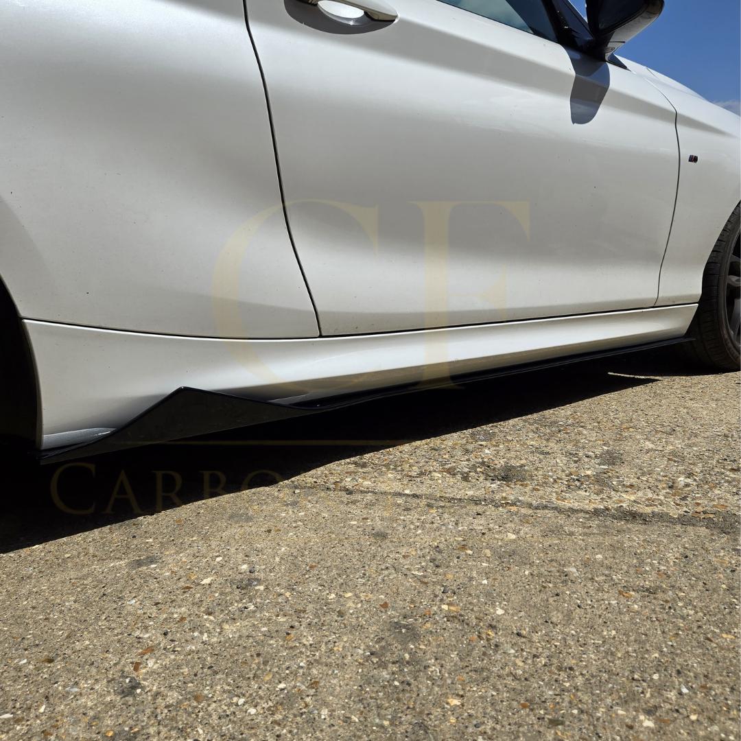 MTC Style Gloss Black Side Skirts for BMW F22 2 Series F87 M2 14-20-Carbon Factory