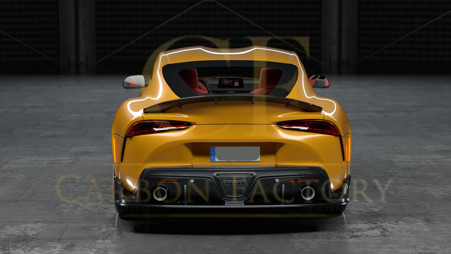 MZ Style Carbon Fibre Rear Spoiler for Toyota A90 Supra 19-Present-Carbon Factory