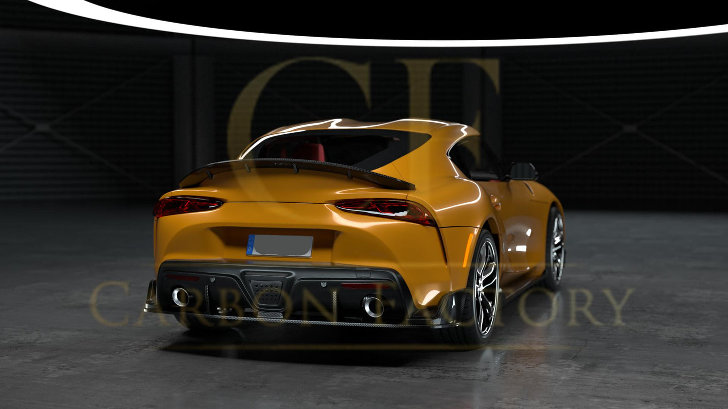 MZ Style Carbon Fibre Rear Spoiler for Toyota A90 Supra 19-Present-Carbon Factory