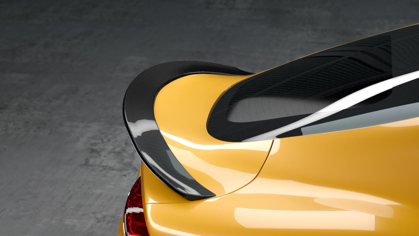 MZ Style Carbon Fibre Rear Spoiler for Toyota A90 Supra 19-Present-Carbon Factory