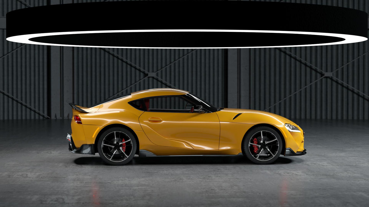 MZ Style Carbon Fibre Side Skirts for Toyota A90 Supra 19-Present-Carbon Factory