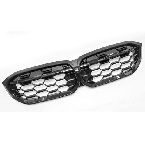 Meteor Style Front Grille for BMW G20 G28 3 Series LCI 22-Present-Carbon Factory