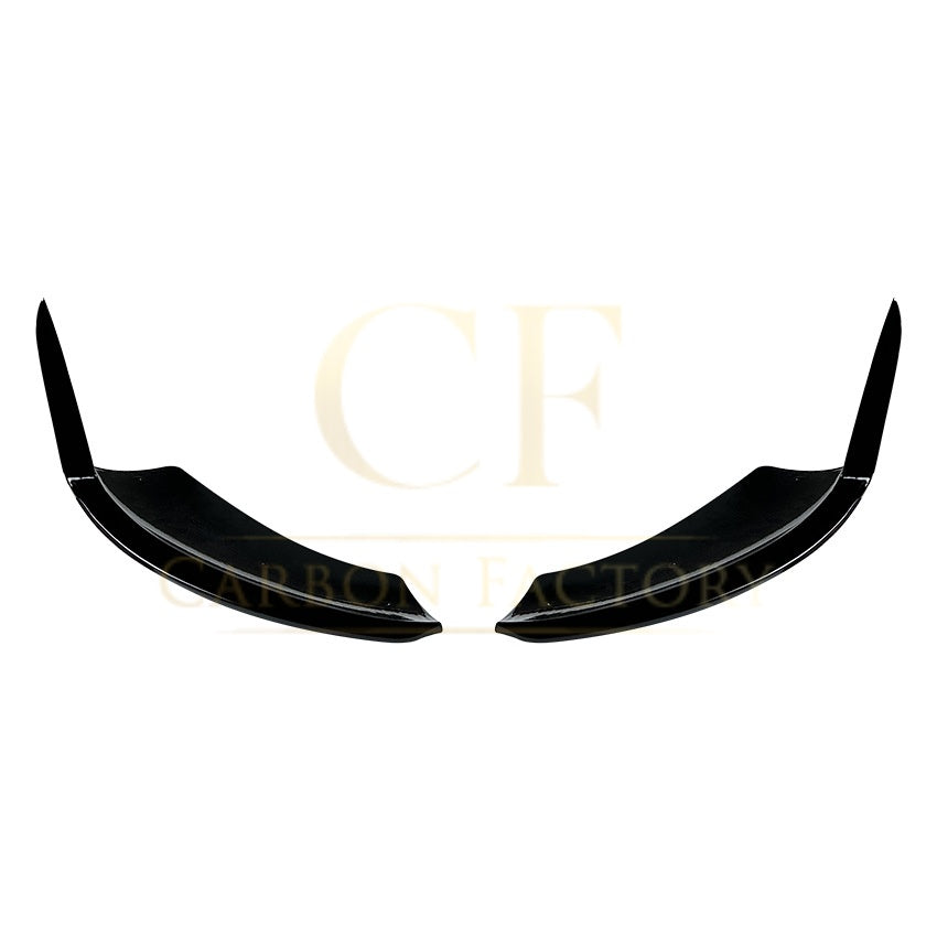 Gloss Black Front Canards Set (4 pcs) for Mercedes Benz W177 A Class AMG & A35 23-25 - Carbon Factory
