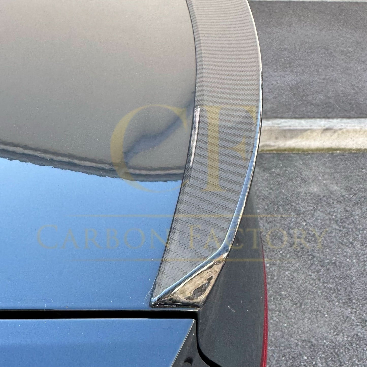 OEM Style Carbon Fibre Boot Spoiler for Audi A4 S4 B9 16-22 - Carbon Factory
