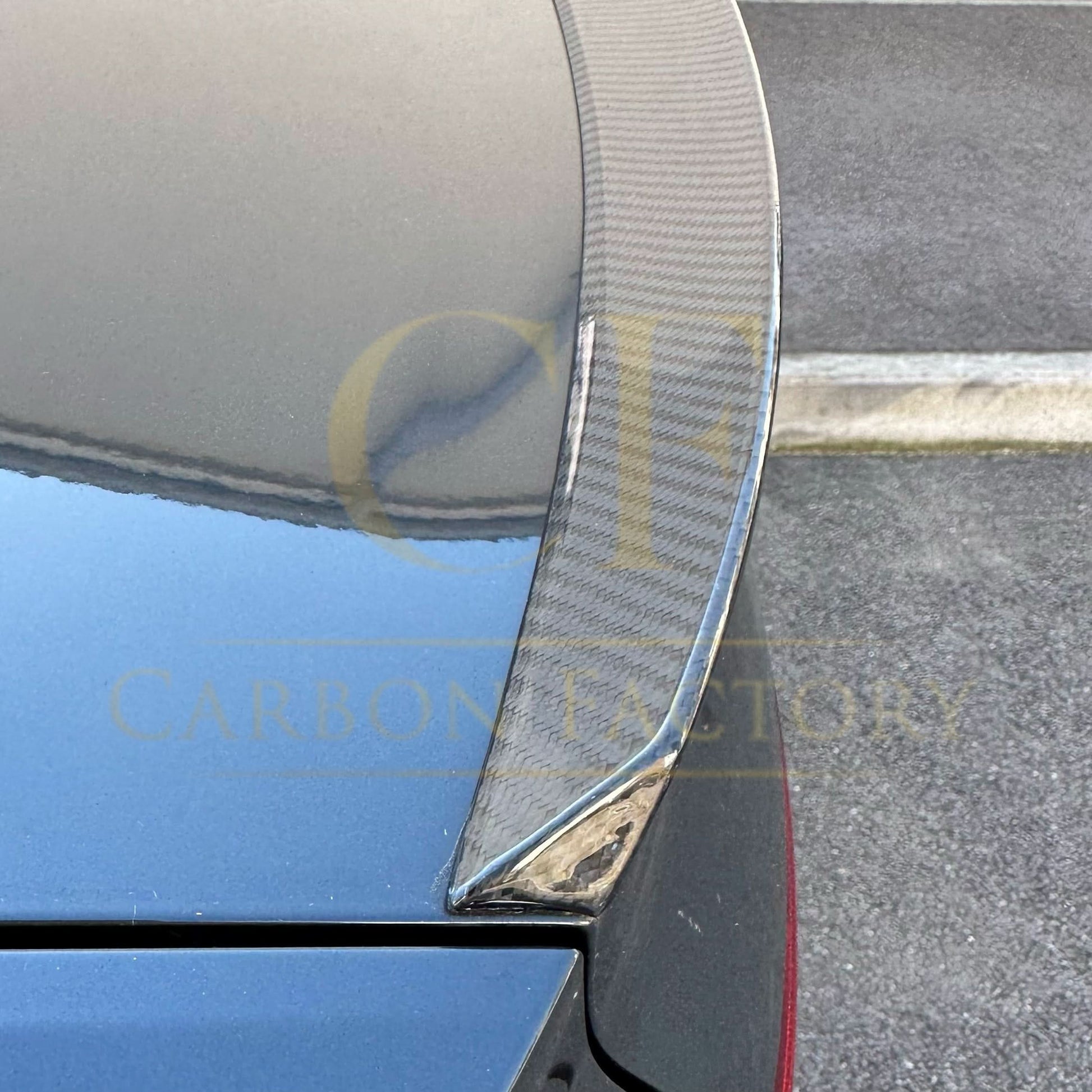 OEM Style Carbon Fibre Boot Spoiler for Audi A4 S4 B9 16-22 - Carbon Factory