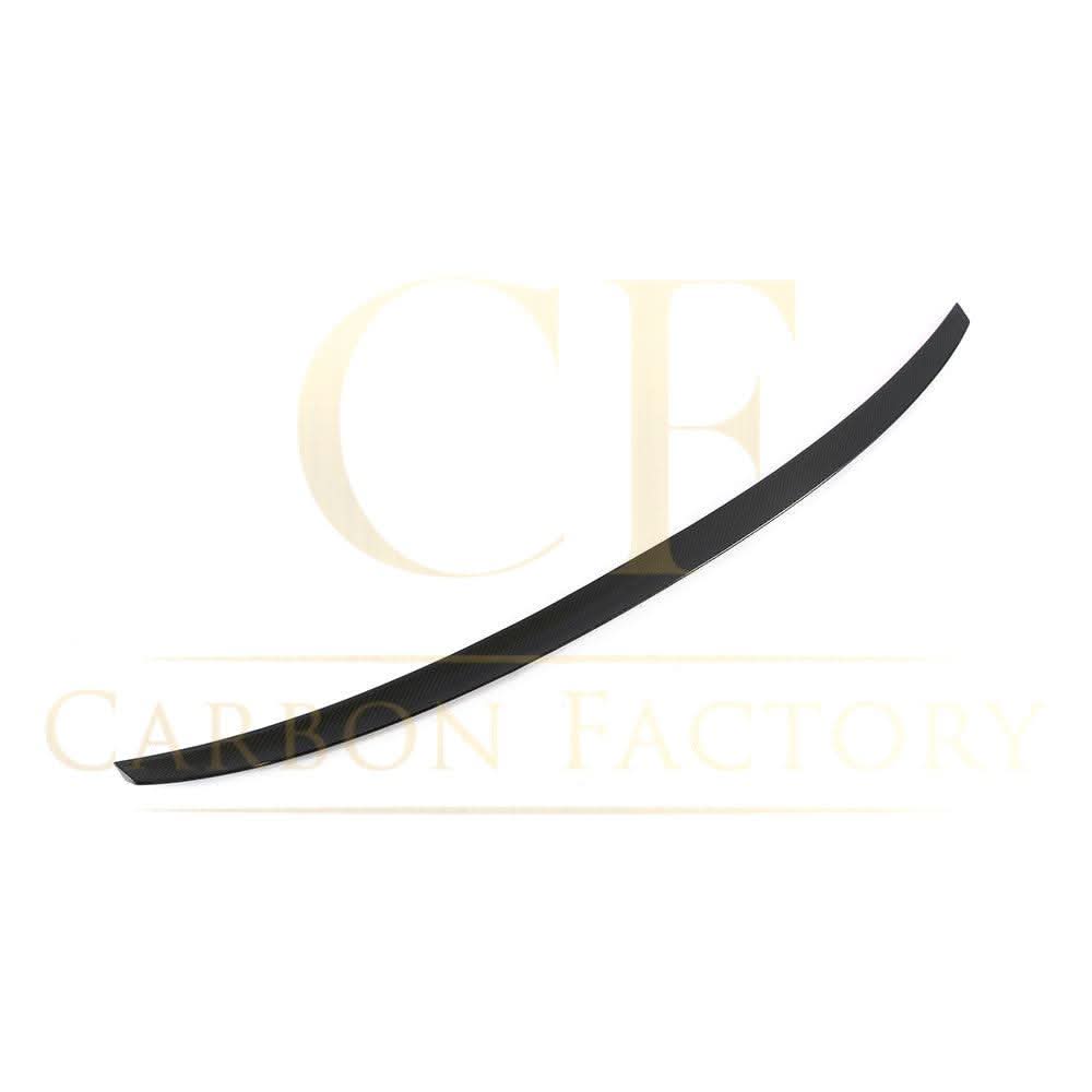 OEM Style Carbon Fibre Boot Spoiler for Audi A4 S4 B9 16-22 - Carbon Factory