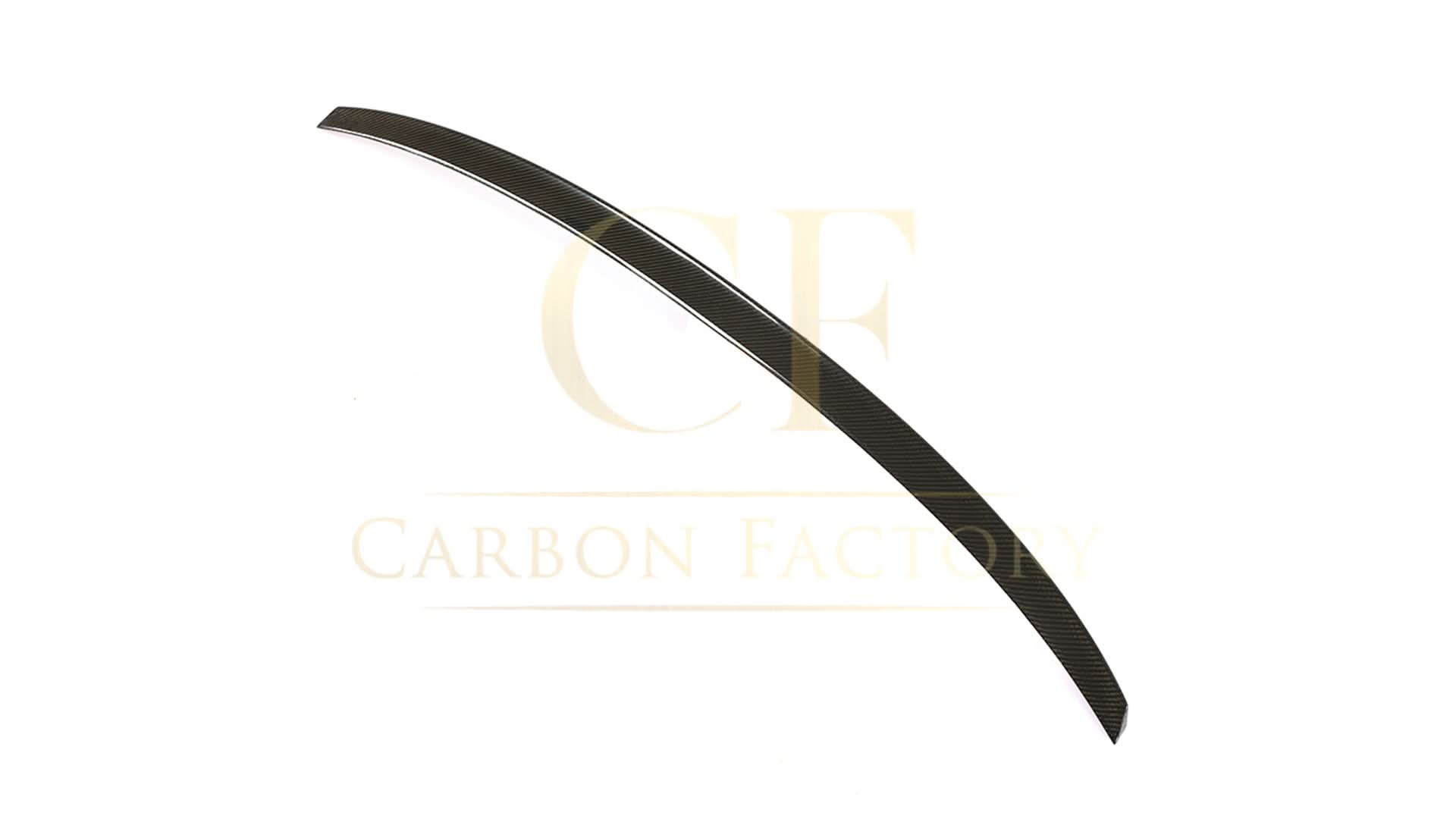 OEM Style Carbon Fibre Boot Spoiler for Audi A4 S4 B9 16-22 - Carbon Factory