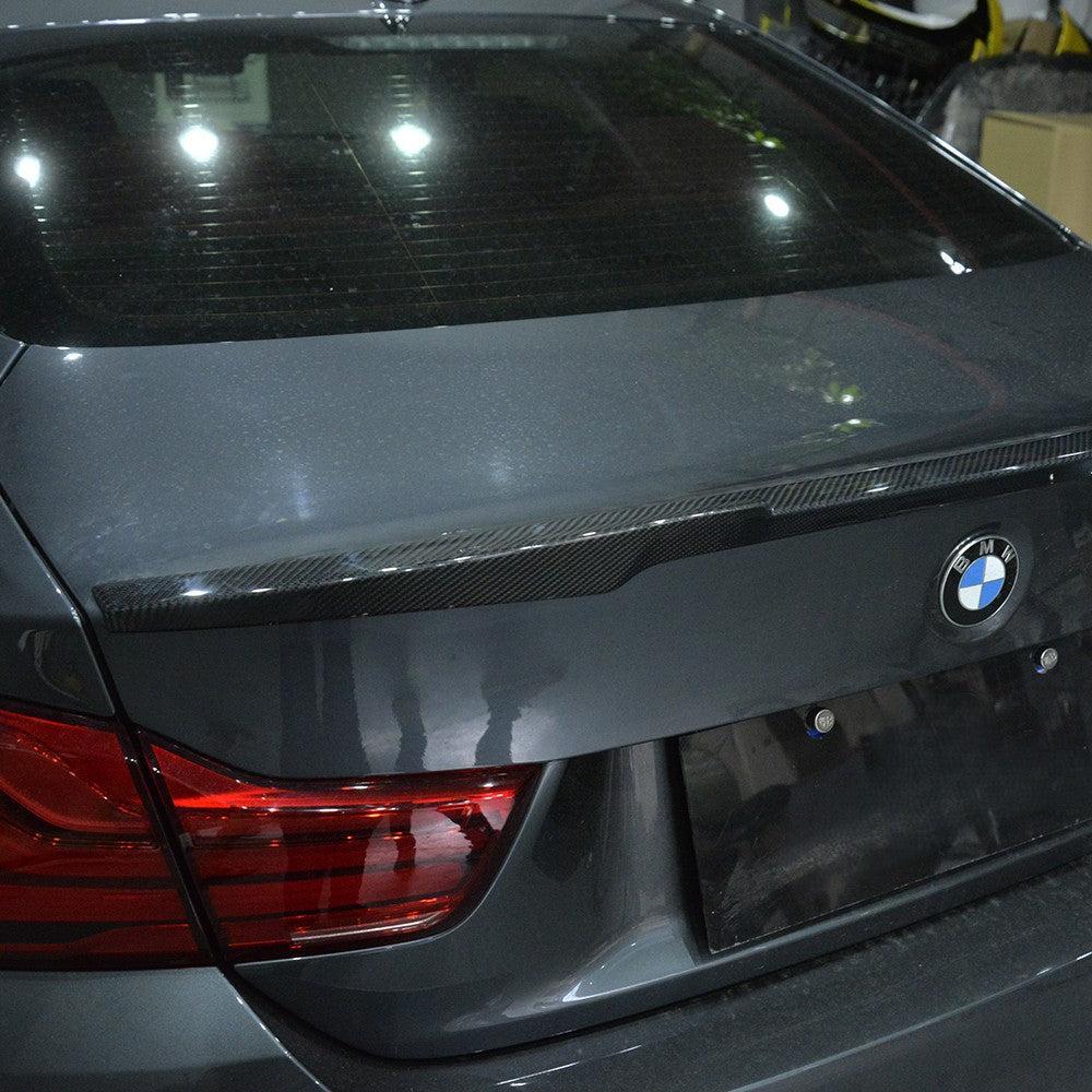 OEM Style Carbon Fibre Boot Spoiler for BMW 4 Series F36 Gran Coupe 14-20-Carbon Factory