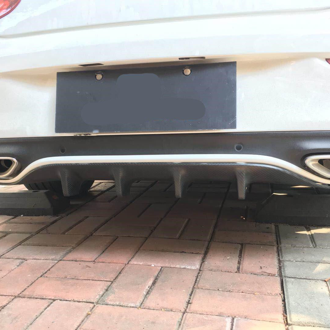 OEM Style Carbon Fibre Rear Diffuser for Mercedes W205 C43 & C Class Coupe 15-21 - Carbon Factory