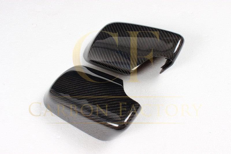 OEM Style Carbon Fibre Replacement Mirror Covers for BMW E60 5 Series Pre-LCI E63 6 Series 03-10-Carbon Factory