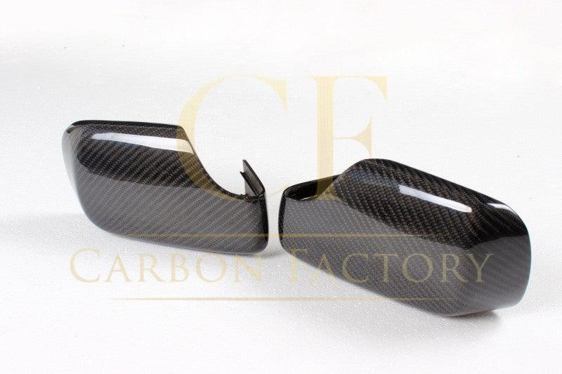OEM Style Carbon Fibre Replacement Mirror Covers for BMW E60 5 Series Pre-LCI E63 6 Series 03-10-Carbon Factory