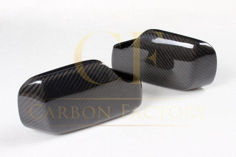 OEM Style Carbon Fibre Replacement Mirror Covers for BMW E60 5 Series Pre-LCI E63 6 Series 03-10-Carbon Factory