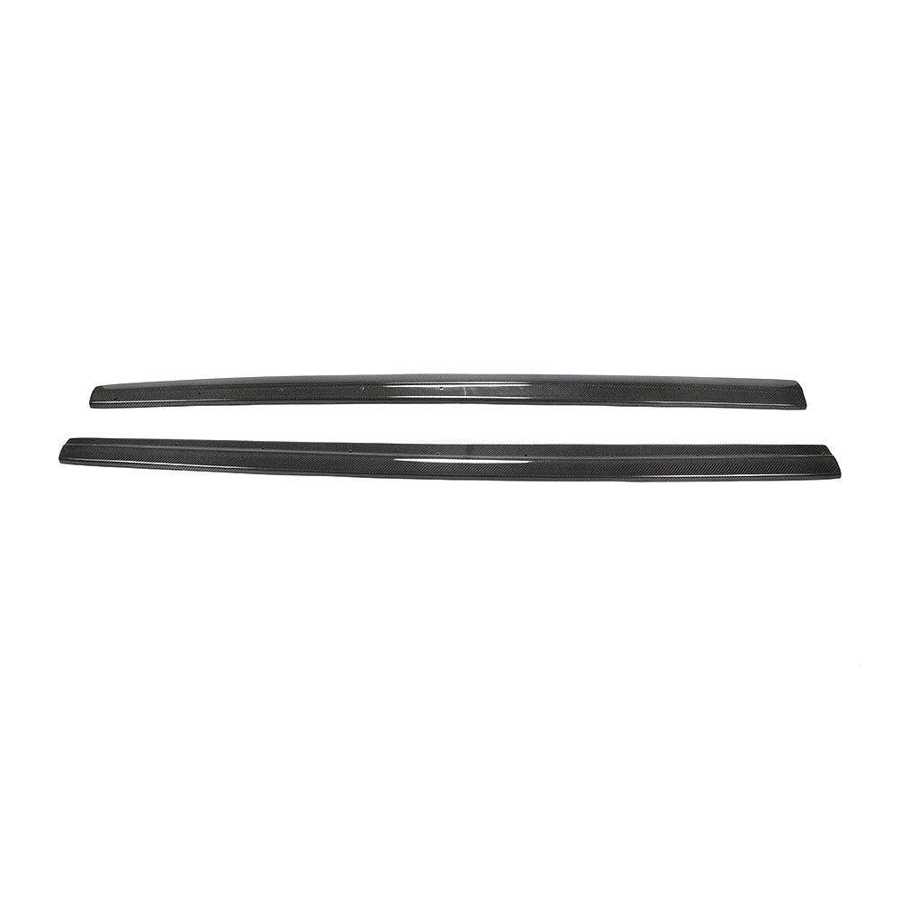 OEM Style Carbon Fibre Side Skirts for Audi S3 Saloon 13-19-Carbon Factory
