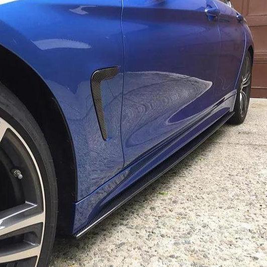 OEM Style Carbon Fibre Side Skirts for BMW F32 F33 F36 4 Series 14-20 - Carbon Factory